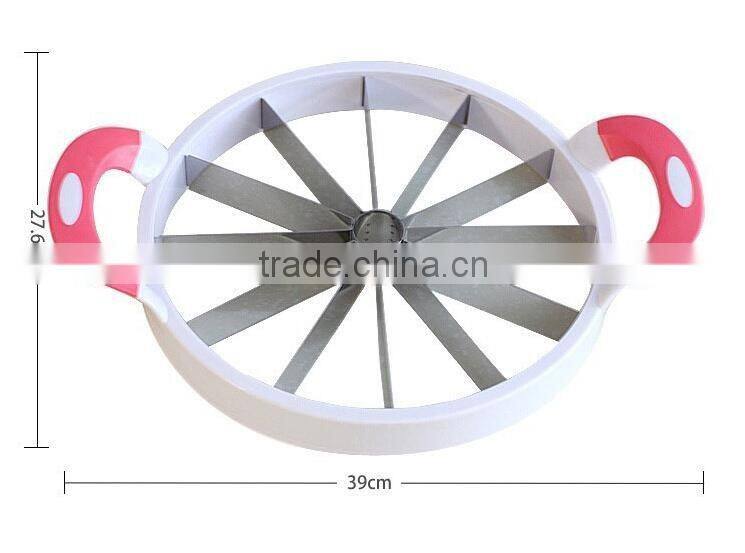 fruit tools 12 slices stainless steel melon Slicers watermelon cutter