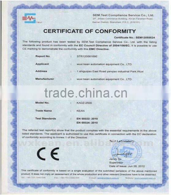 Hammer Type Of Crushing machine manufactured in Wuxi Kaae