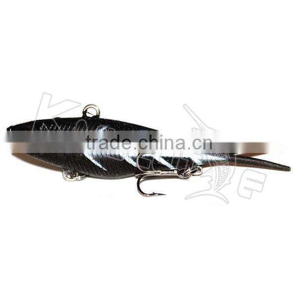 New Product Soft Vibe Fishing Lure Set Sinking Lead Material Soft Bait Lure