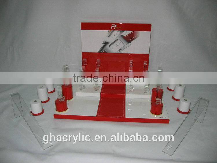 GH-RZ285 Classic design high-end acrylic watch display,modern acrylic watch display
