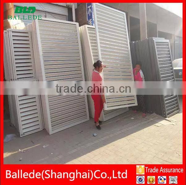 custom shape wall aluminum cast fence