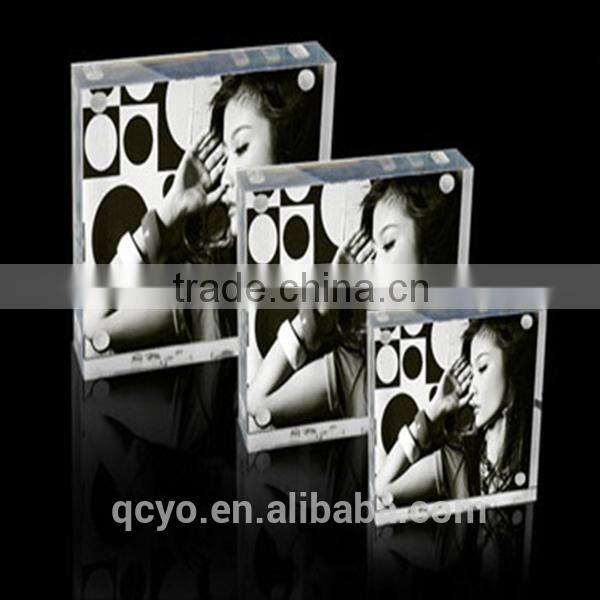2014 new products acrylic customized photo album