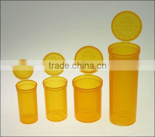 PS drug bottle, PS medicine bottle, small medicine bottle