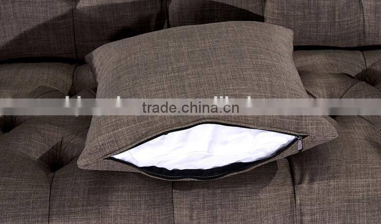 Famous brand anqique style double sofa with rivet--s15903