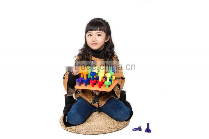 Plastic fancy toy DIY building blocks for kids