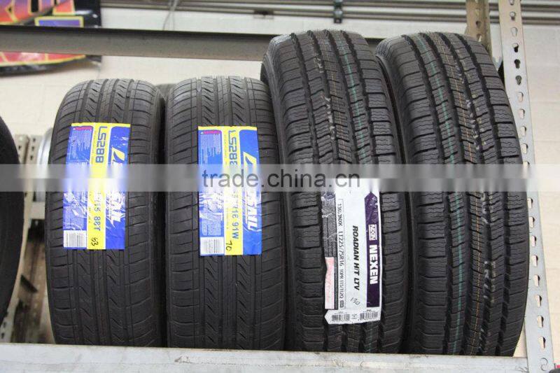 Custom adhesive labels for tires