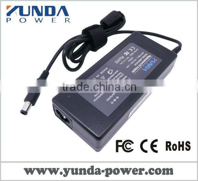 100% Compatible laptop charger 19V 4.74A 90W for HP Compaq 384020-001 384021-001 nc4400 with big pin
