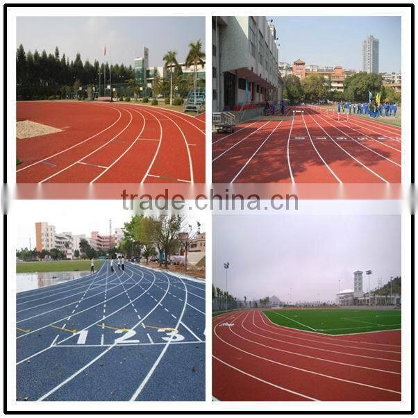 Polyurethane synthetic rubber tractor tracks