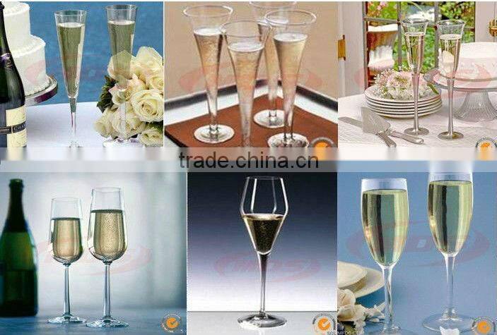 Like Ceramic Black Goblet Champagne glass