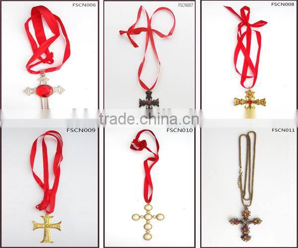 Sincere Suppliers New Company Product Gift Silver Statement Necklace