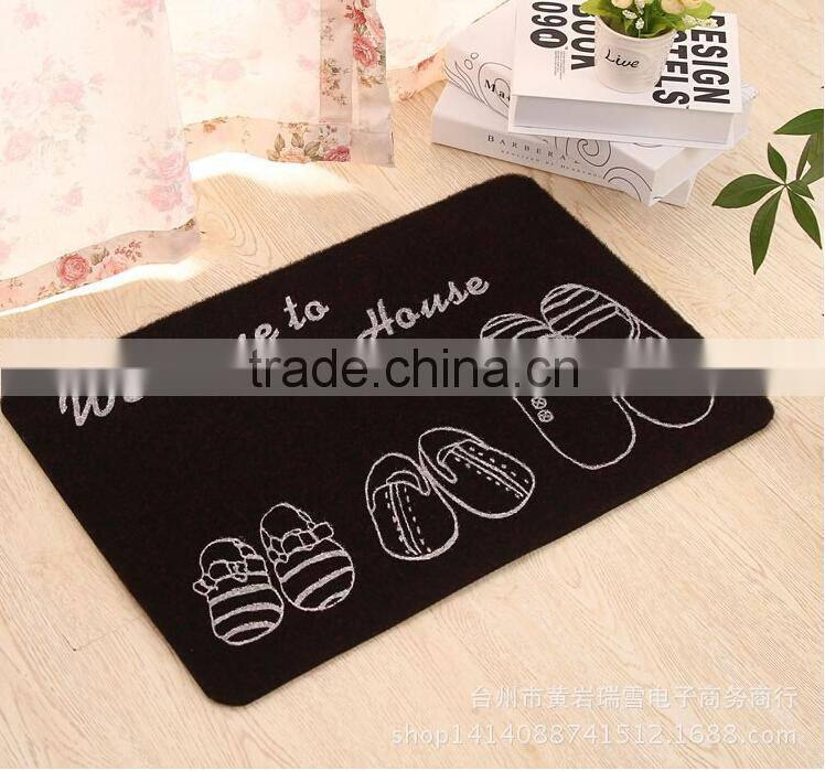 high quality floor mat with new design door mat