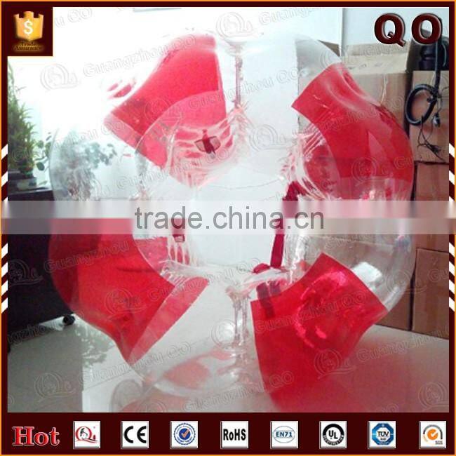China suppliers inflatable zorb bubble outdoor body bumper ball