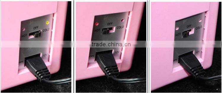 Low consumed easy to carry 4L car Refrigerator