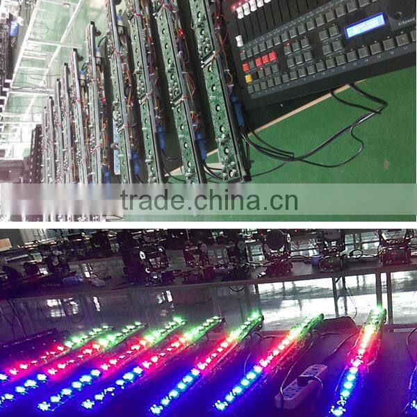 hot sale 18pcs 10w led wall wash bar light
