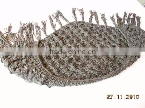 fashion lady knitted shawl