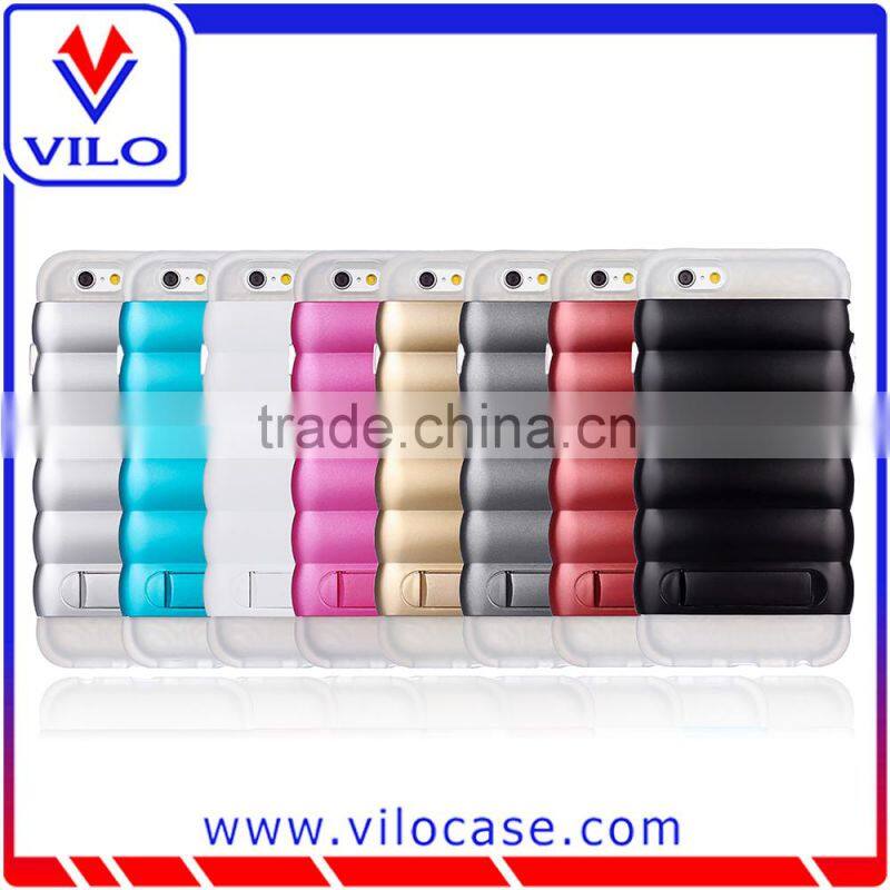 Utra slim kickstand tpu case for iphone 6s