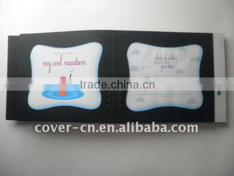 Promotional music book with fantastic picture for Children