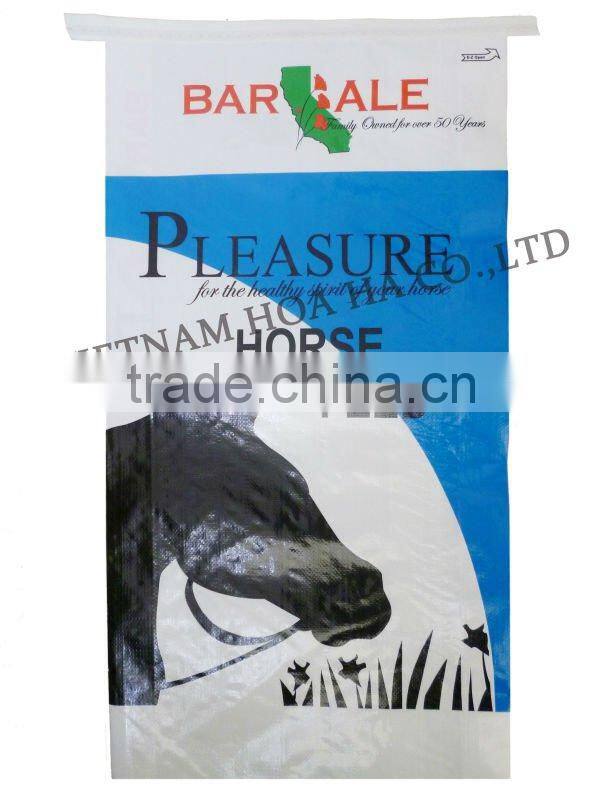 Vietnam PP woven rice packaging bag, 25kg bag of rice bag Vietnam