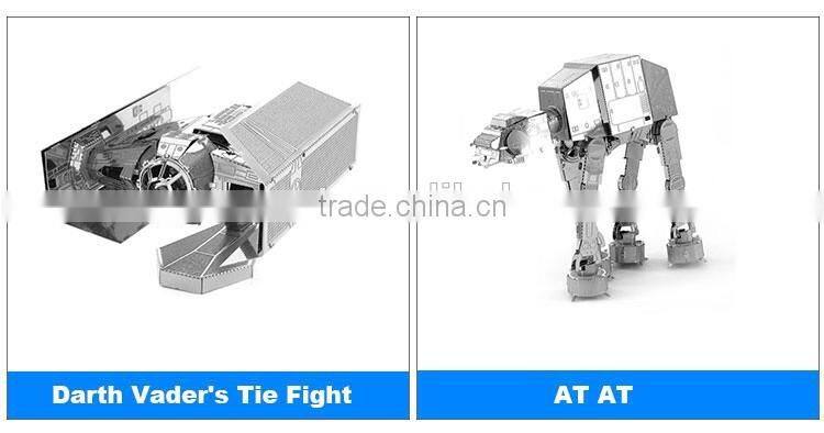 Metal material Intelligent Product 3D Puzzles game ATAT walker