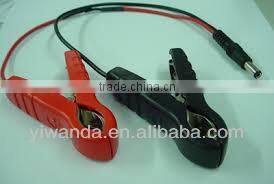 2014 high quality with 30A clip battery cable with car cigarette lighter socket