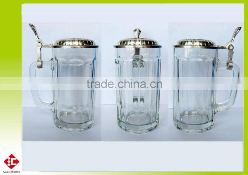 Beautiful Glass Beer Mug