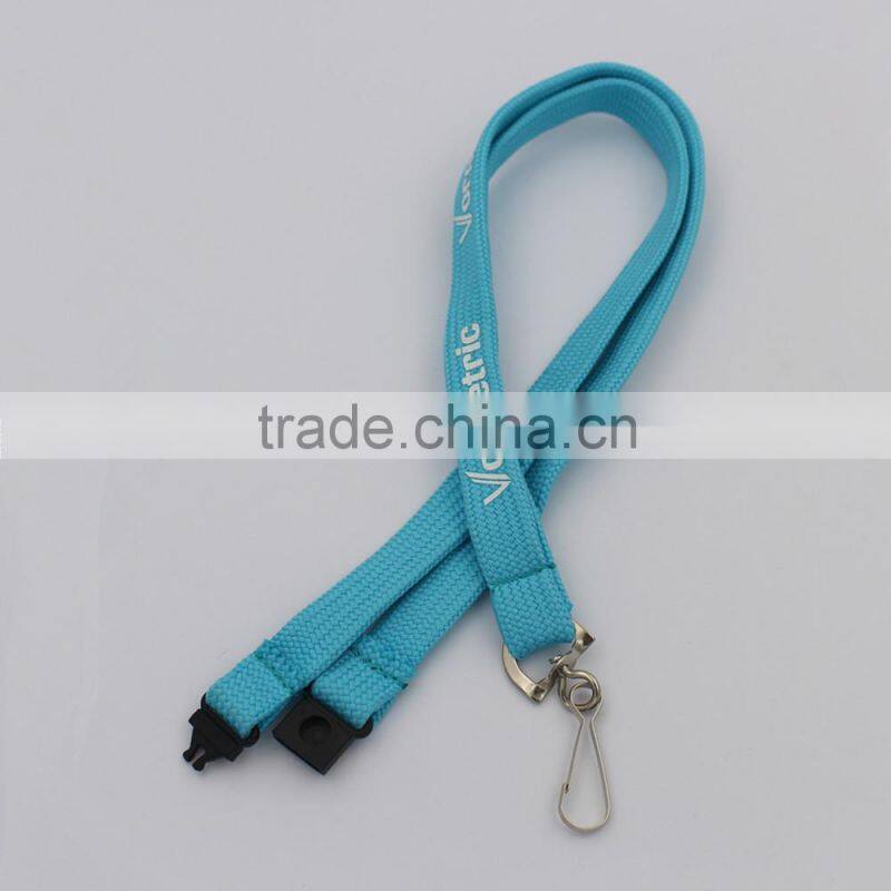 Custom ecofriendly polyester lanyard neck strap key chain