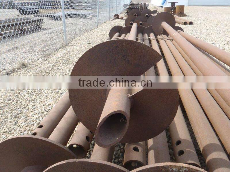 Ground Single Helix Screw Piers for Underpinning