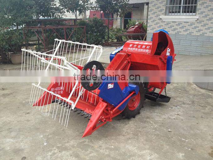 Factory price wheat/rice mini walking combine harvester for sale