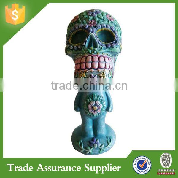Wholesale Custom Resin Skull Bobblehead Souvenir