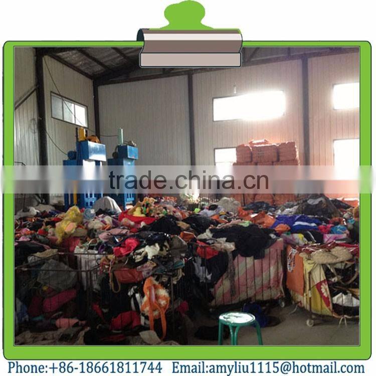 Ladies fashion dress Recycling used clothes with high quality