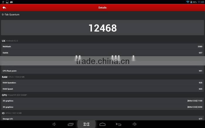 10 inch Android 4.2 HD+ IPS Quad Core Tablet PC