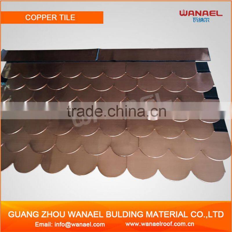 Best Building Materials Wanael 4 Tab Copper Asphalt Roofing Shingles