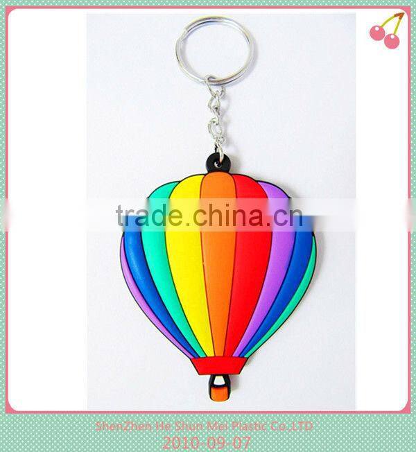 PVC ball keychain
