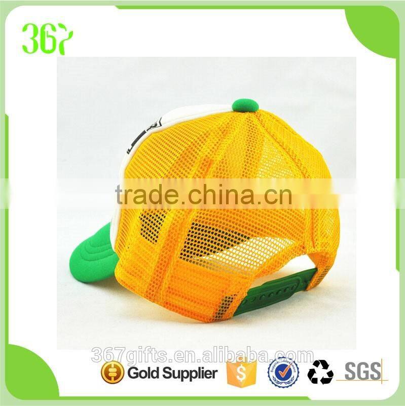 Cheap 5 Panels Car Foam Mesh Cap Kids Cap for Baby