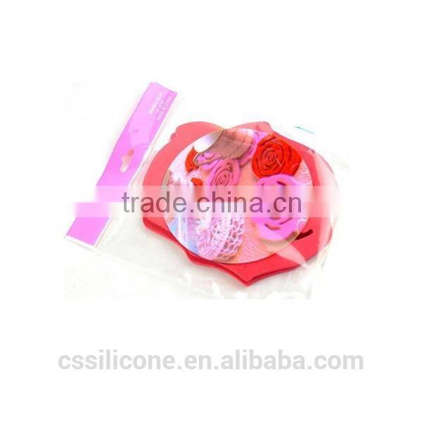 Eco-friendly high quality silicone cup mat HOT sale 100% food grade silicone