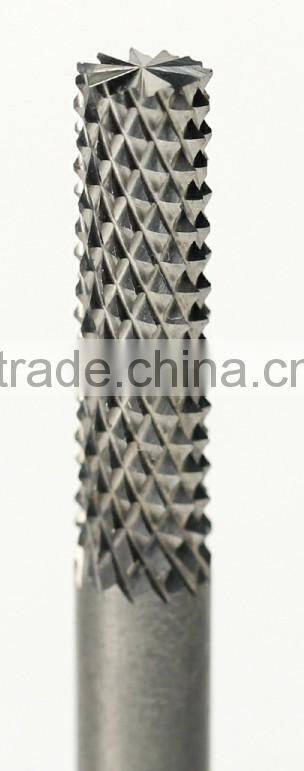 Soild spiral downcut router bits