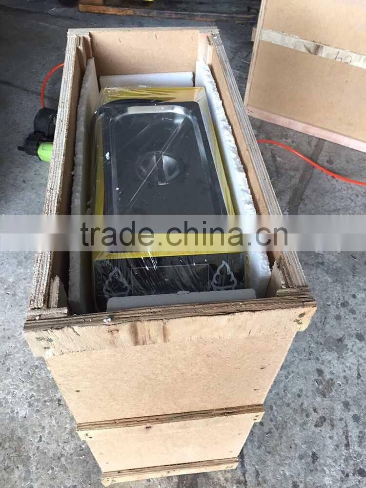 The smallest Ice Cream Machine one flavor with stainless steel agitating shaft