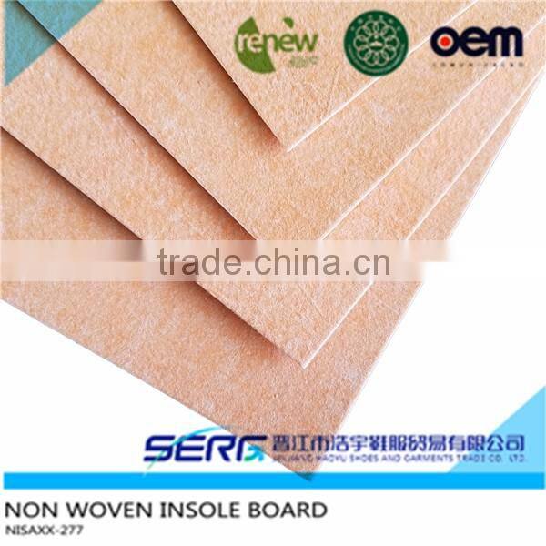 Producting hard fiber insole board by good insole board machines
