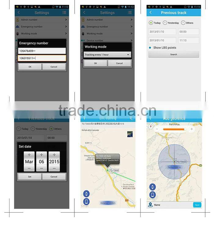 long battery life pets and personal cheap mini gps tracker KA01 factory