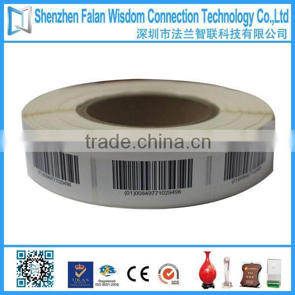 Professional barcode label stickers print in shenzhen