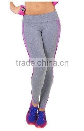 86% supplex 14% spandex custom dry fit womens sports pants