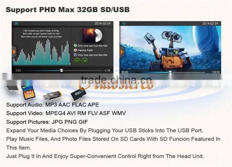 in dash car GPS DVD auto radio for Ford 2012 CAR Multimedia Player