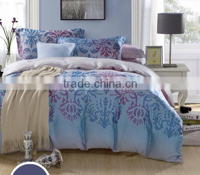 European flower pattern bed sheets set tencel bedding set hot sells bedding set