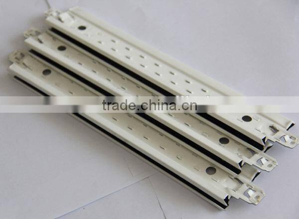 2015 fashion beautiful pattern ceiling grid types with 15- year quality guarantee from Hebei ceiling factory