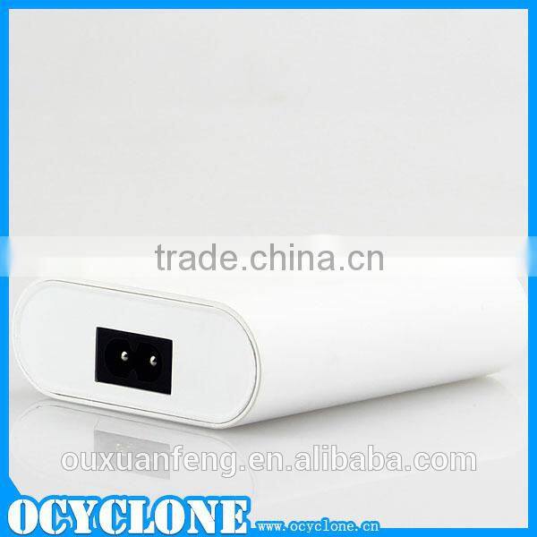 For Iphone For Samsung 5 port flat usb wall charger