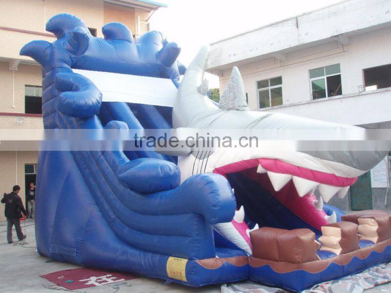 new design portable Inflatable swimming pool slide for bounce house game
