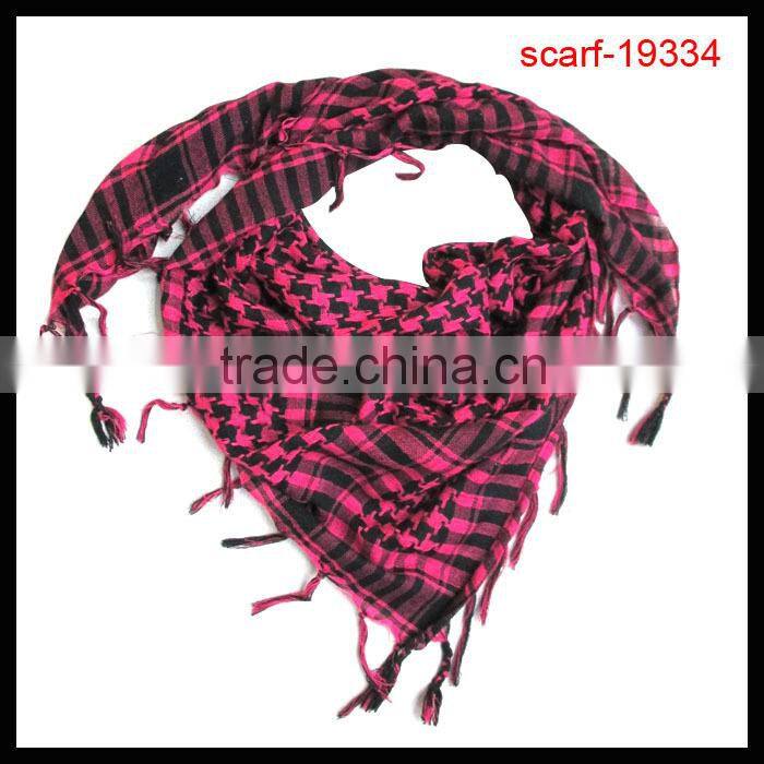 2014 lady triangle&square print scarf wholesale