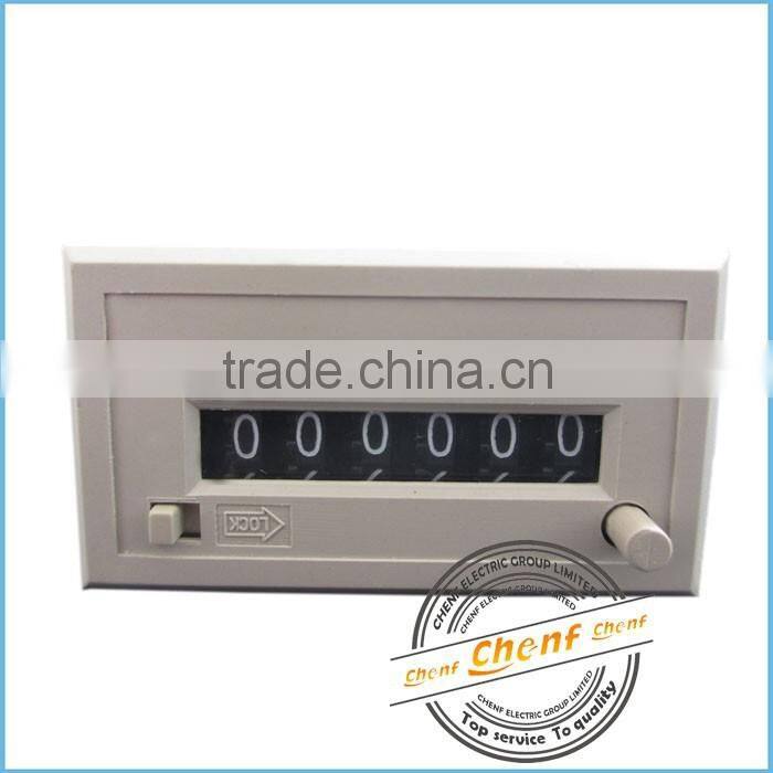 Hot Sell 6 Digit Digital Industrial Counter (0 to 999999 Hours) with CE, Rohs