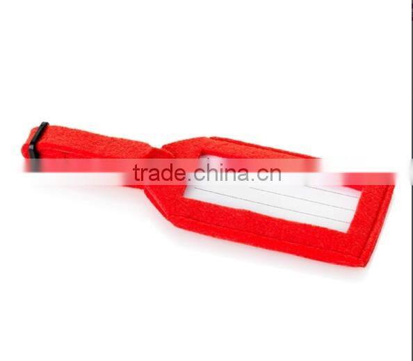 2014 New Promotional Felt Luggage Tag
