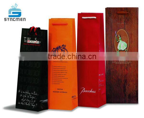 Paper Bag for Glass Bottle supplier